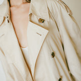 Pour Homme Trench Coat