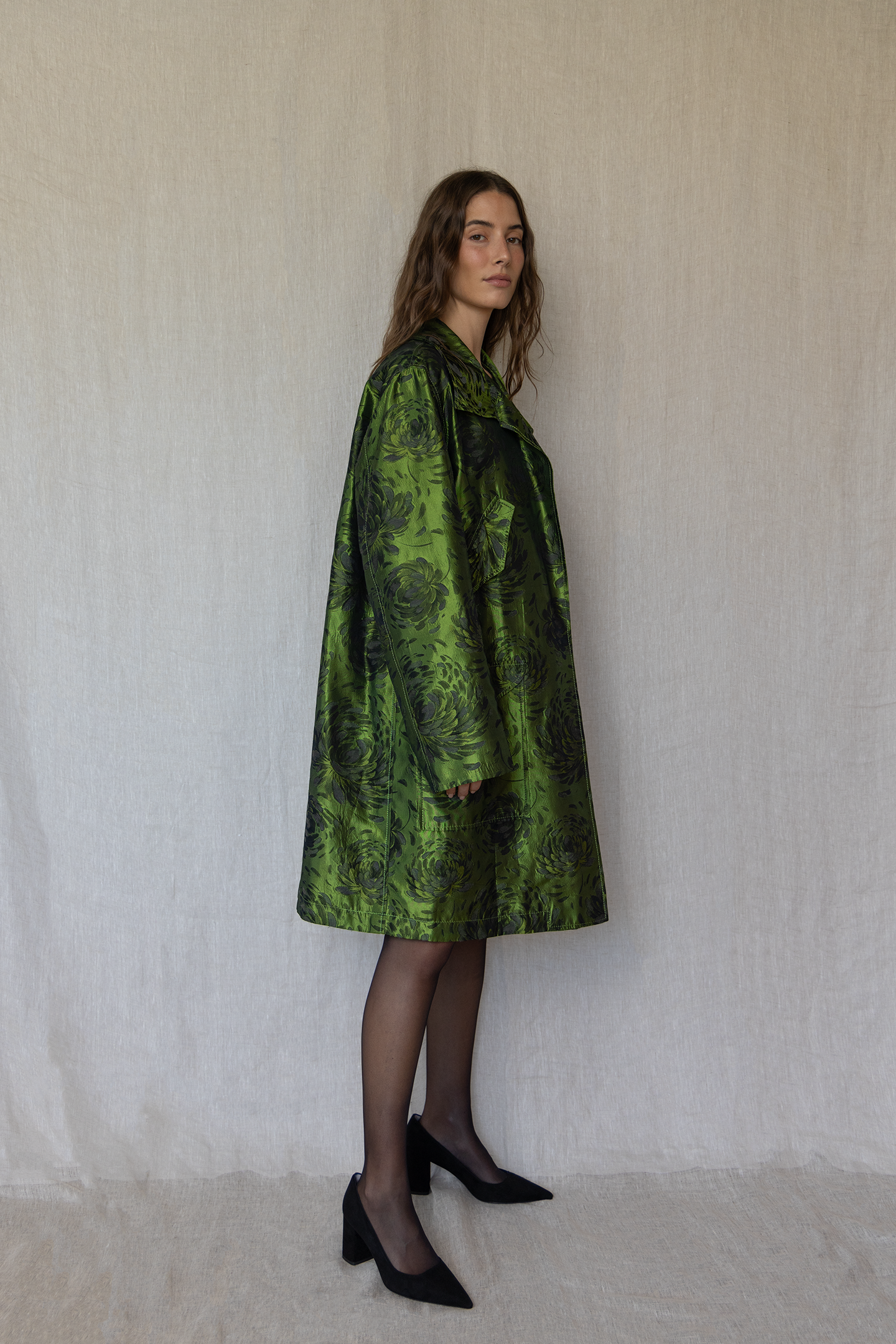 Oscar de la Renta Evening Coat