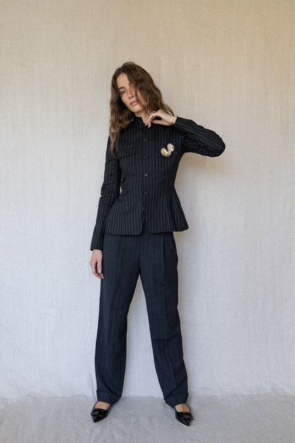 Ralph Lauren Collection Pinstripe Jacket