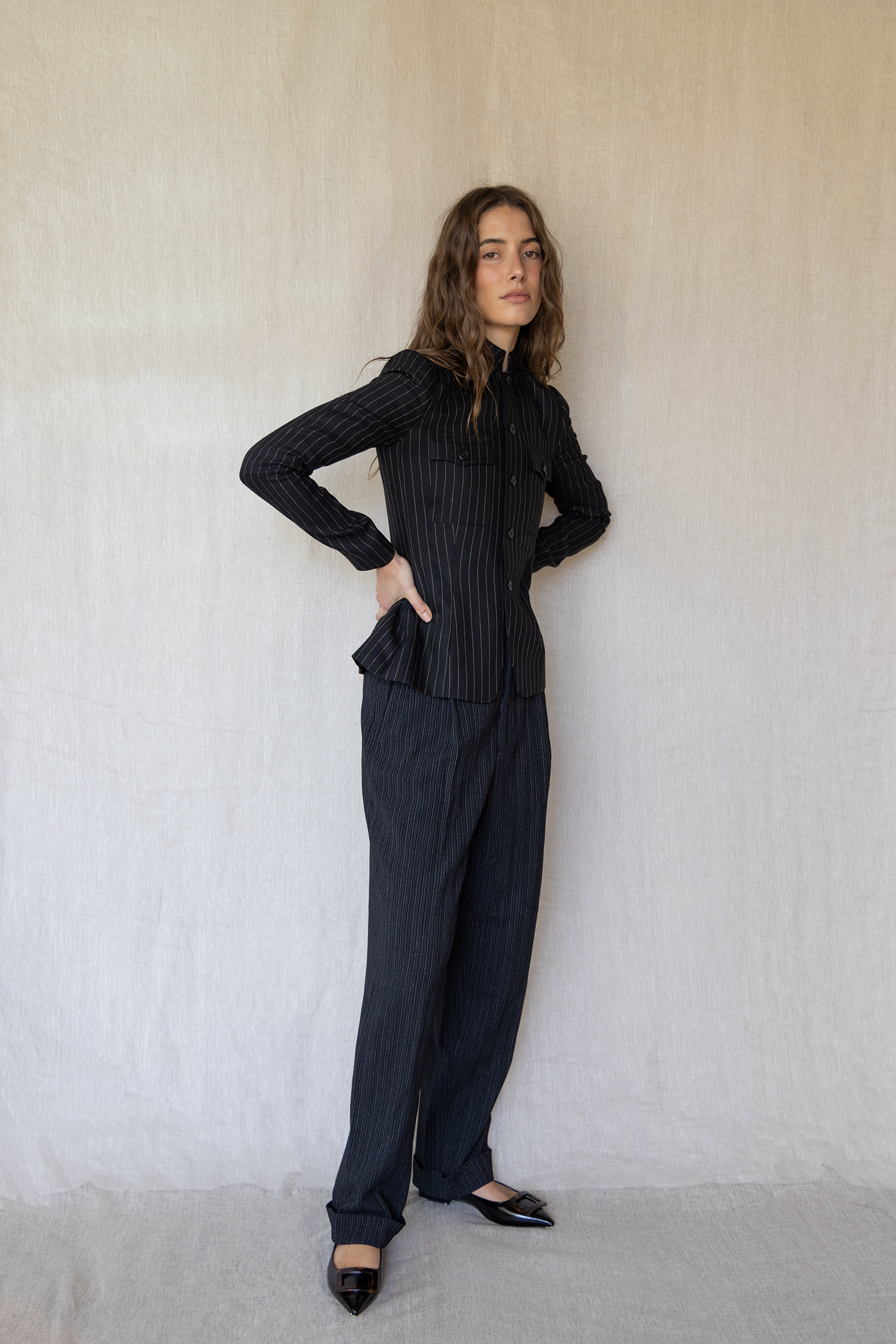 Ralph Lauren Collection Pinstripe Jacket
