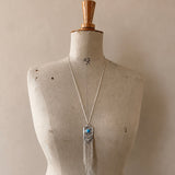 Vintage Turquoise Modernist Necklace