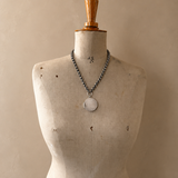 English Silver Necklace & Pendant