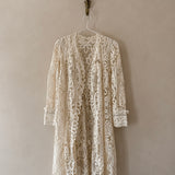 1900s Hand Made Lace Coat