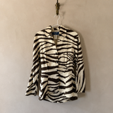 1998 Zebra Skirt Suit