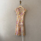 Floral Silk Dress