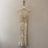 Floral Silk Slip Dress